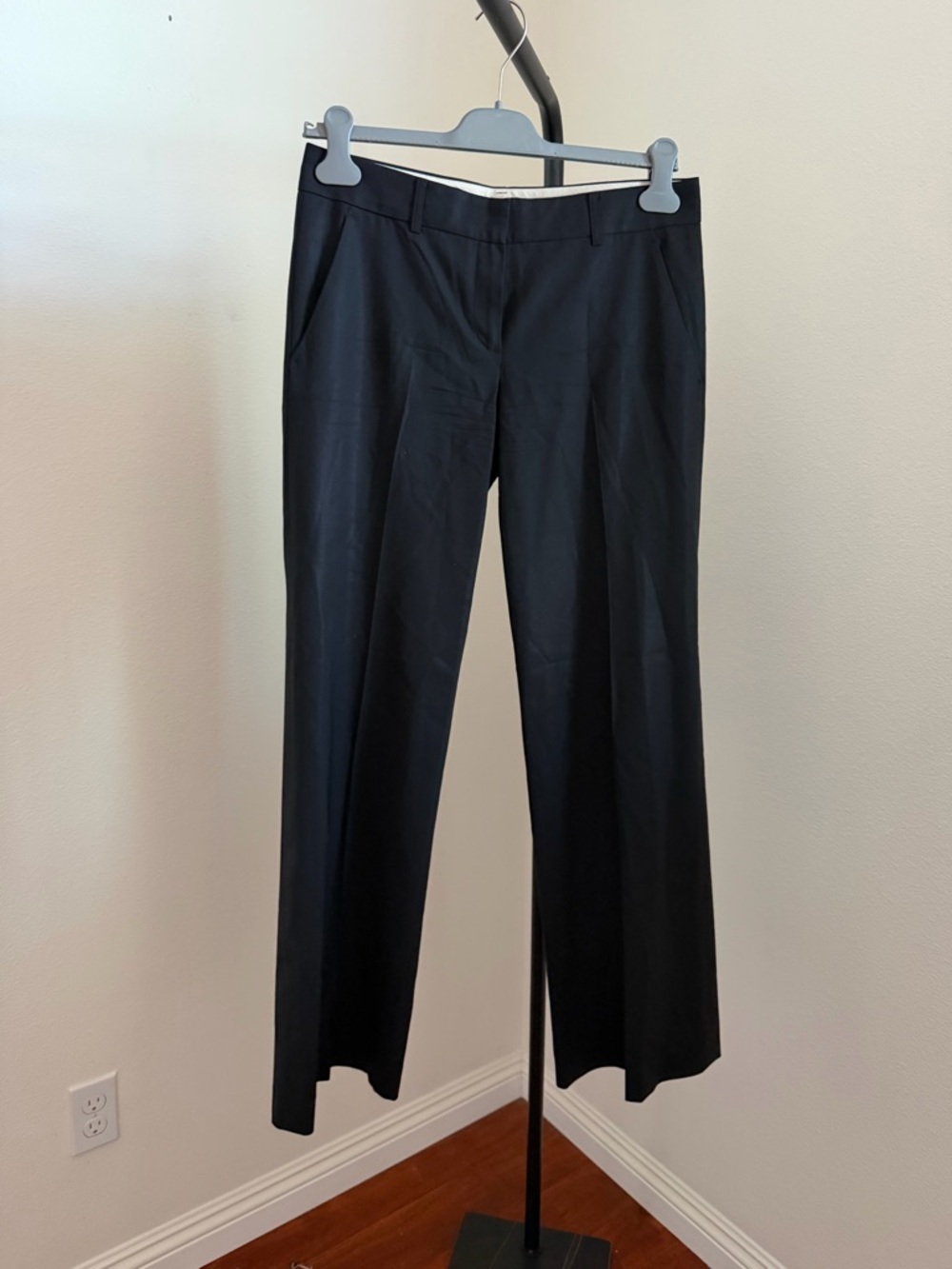 Theory Black Women's emery sailor black pants - Picture 6 of 10